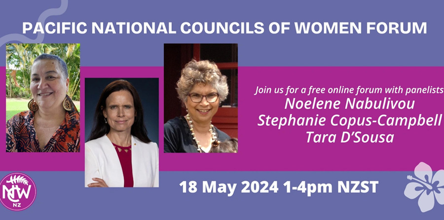 Pacific National Councils of Women event details