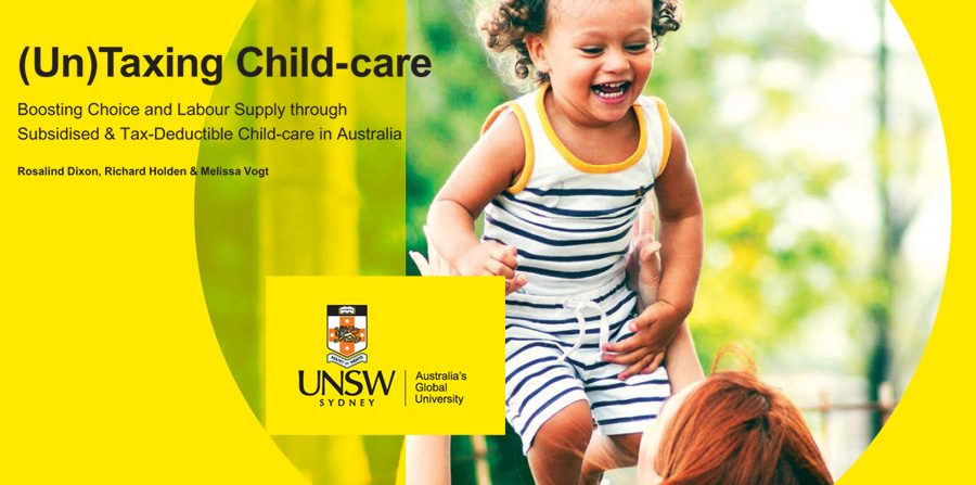 UNSW Advocating Allowing Childcare Costs As A Tax Deduction National 
