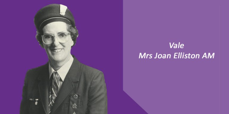 Vale: Mrs Joan Elliston AM, President NCW NSW (1992-1995) and Honorary Life Vice President, NCW Australia
